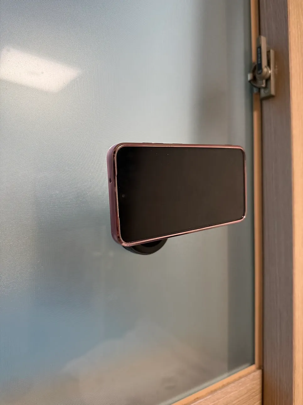 Phone stand used with a magnetic ring