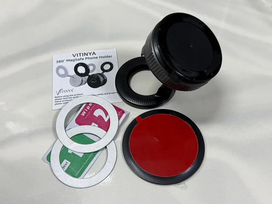 Mount and extra magnets included in the package