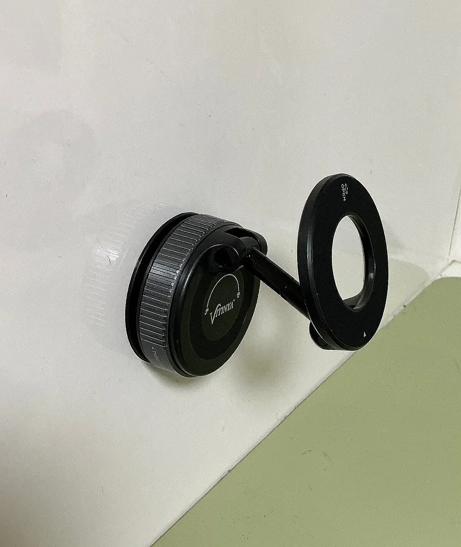 Everyday phone mount attached to a wall