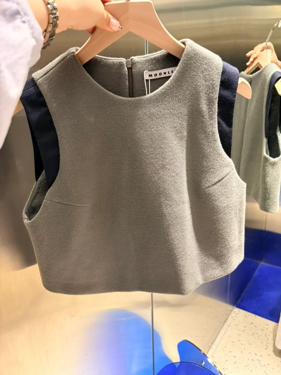 Winter outerwear on the racks