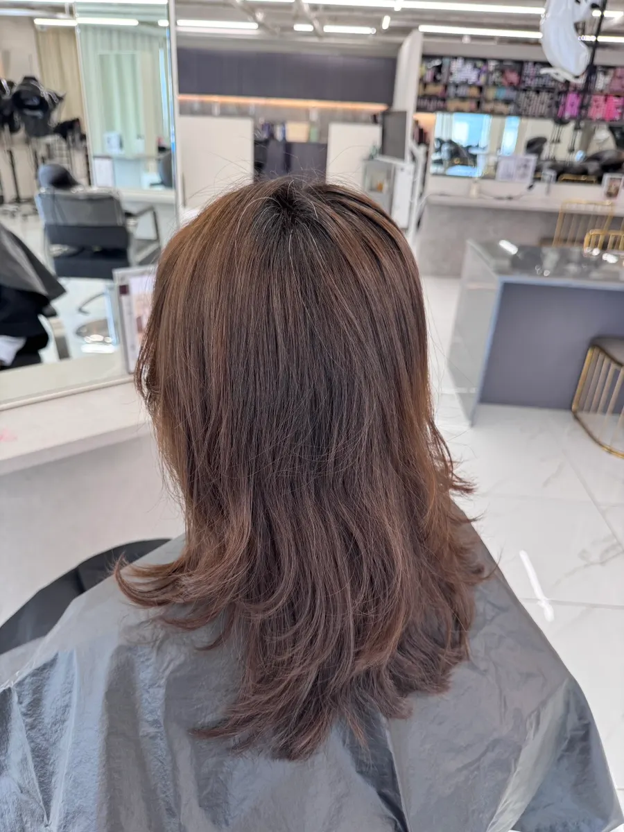 Before coloring at Vivienne Hair