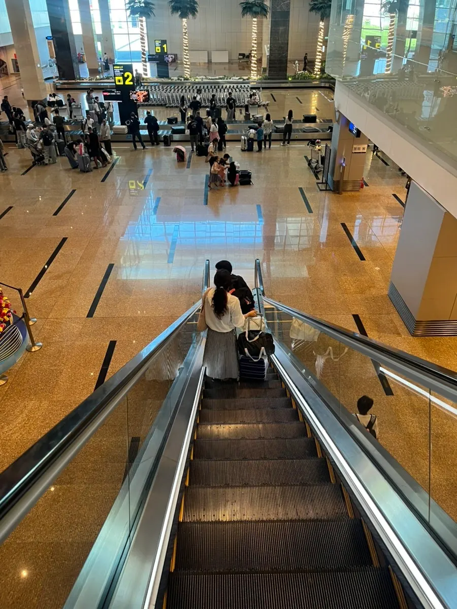 Route after immigration at Cam Ranh International Airport