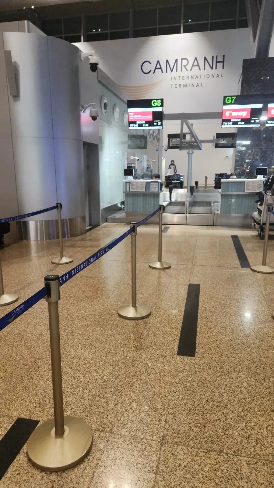 나트랑 방문과 공항 서비스 이용 관련 사진