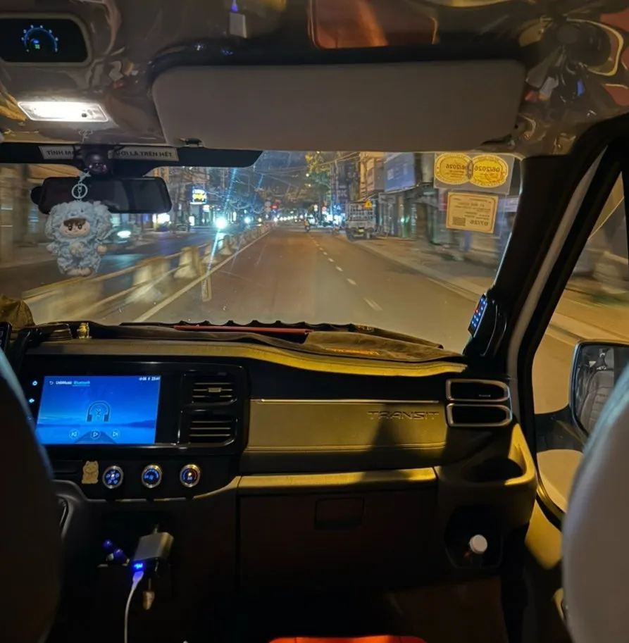 나트랑 가족 여행의 공항 픽업 차량 이동
