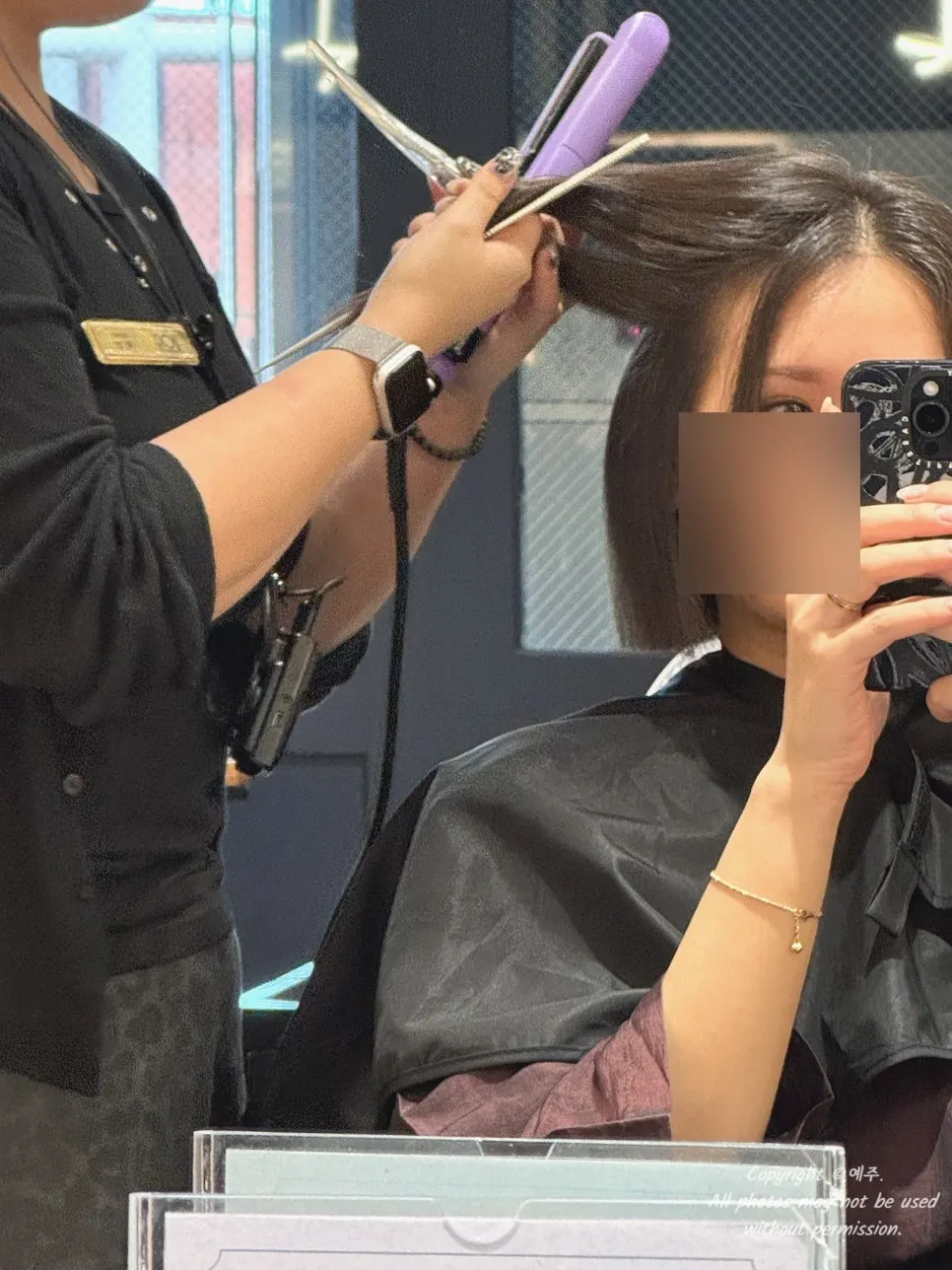 대기 중 챙겨주신 아이스 아메리카노