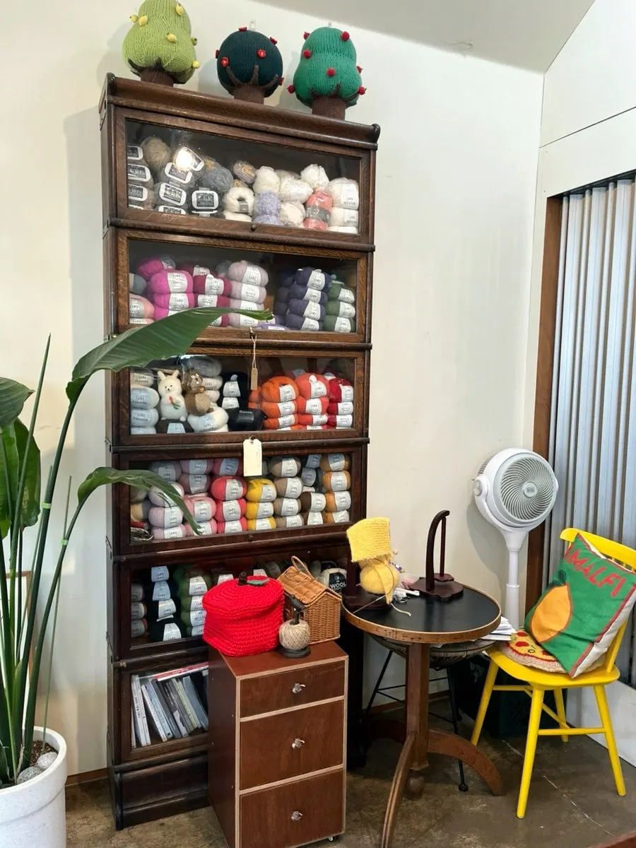 A corner of Café Buajang with cute props