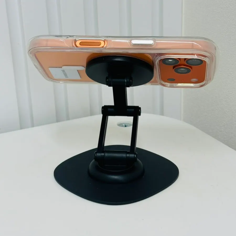 Galaxy stand attached with a magnetic sticker