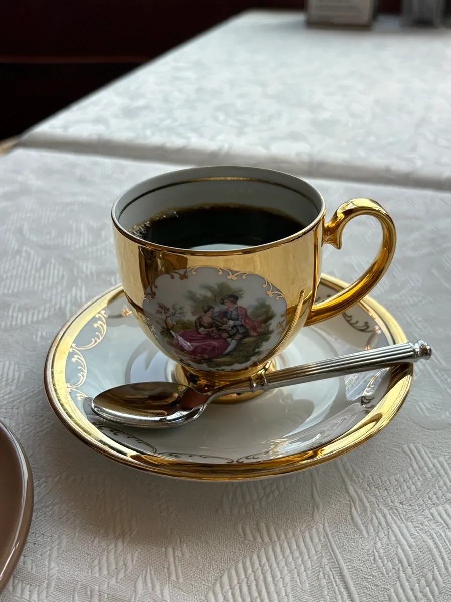 The ordered Jamaica Blue Mountain coffee