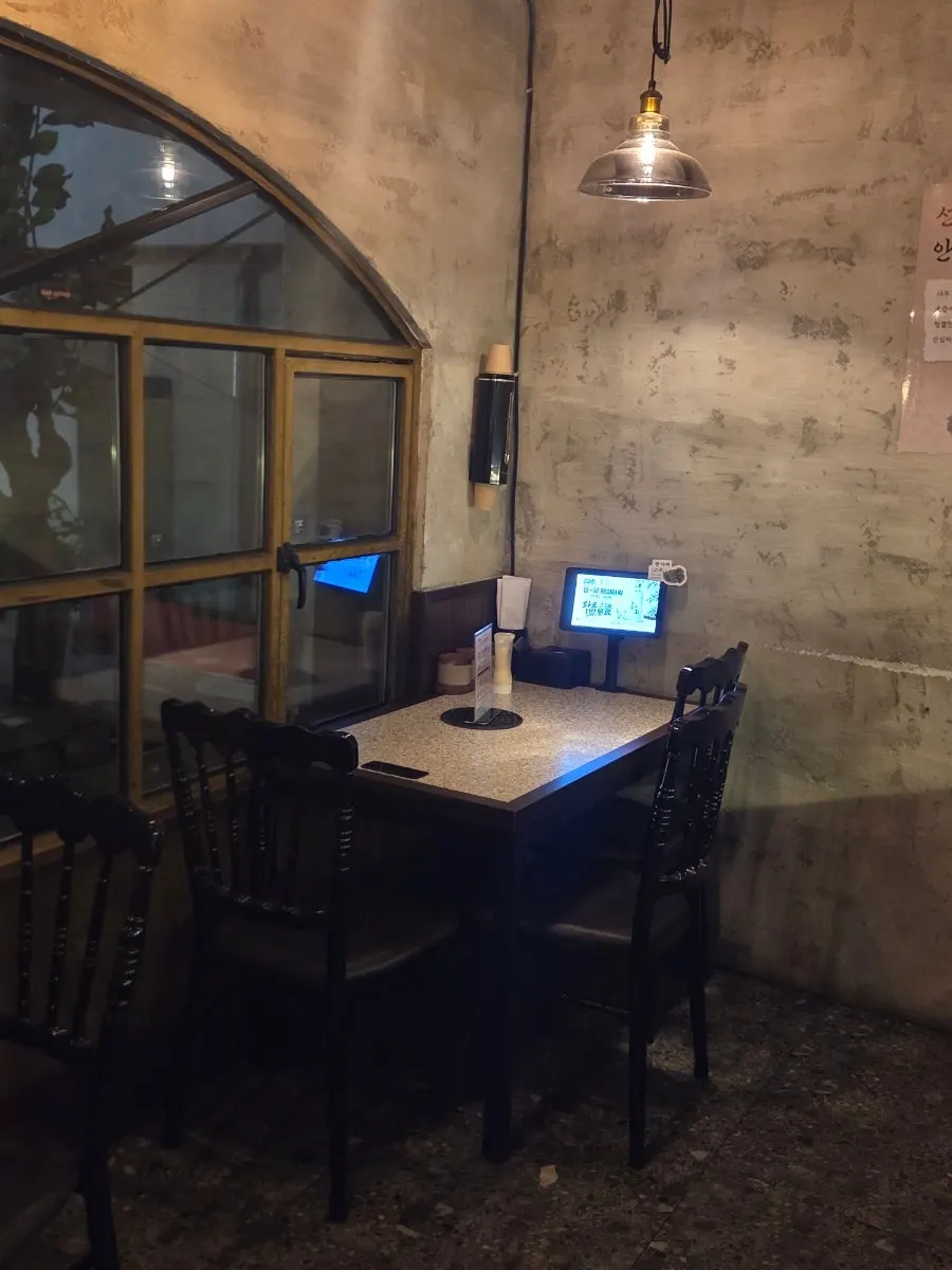 벽난로 느낌이 나는 완벌집 내부