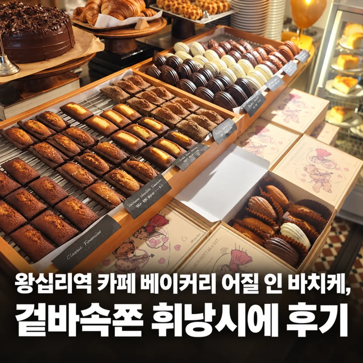 어질 인 왕십리역점 디저트 마무리 컷