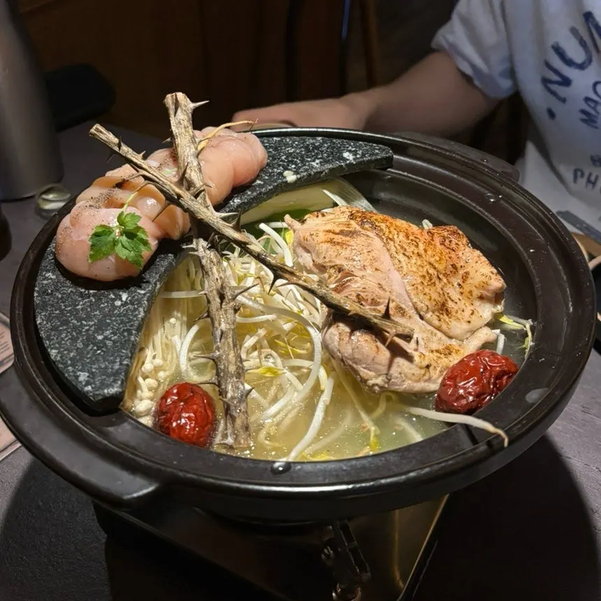 Original Chicken Hot Pot and our order