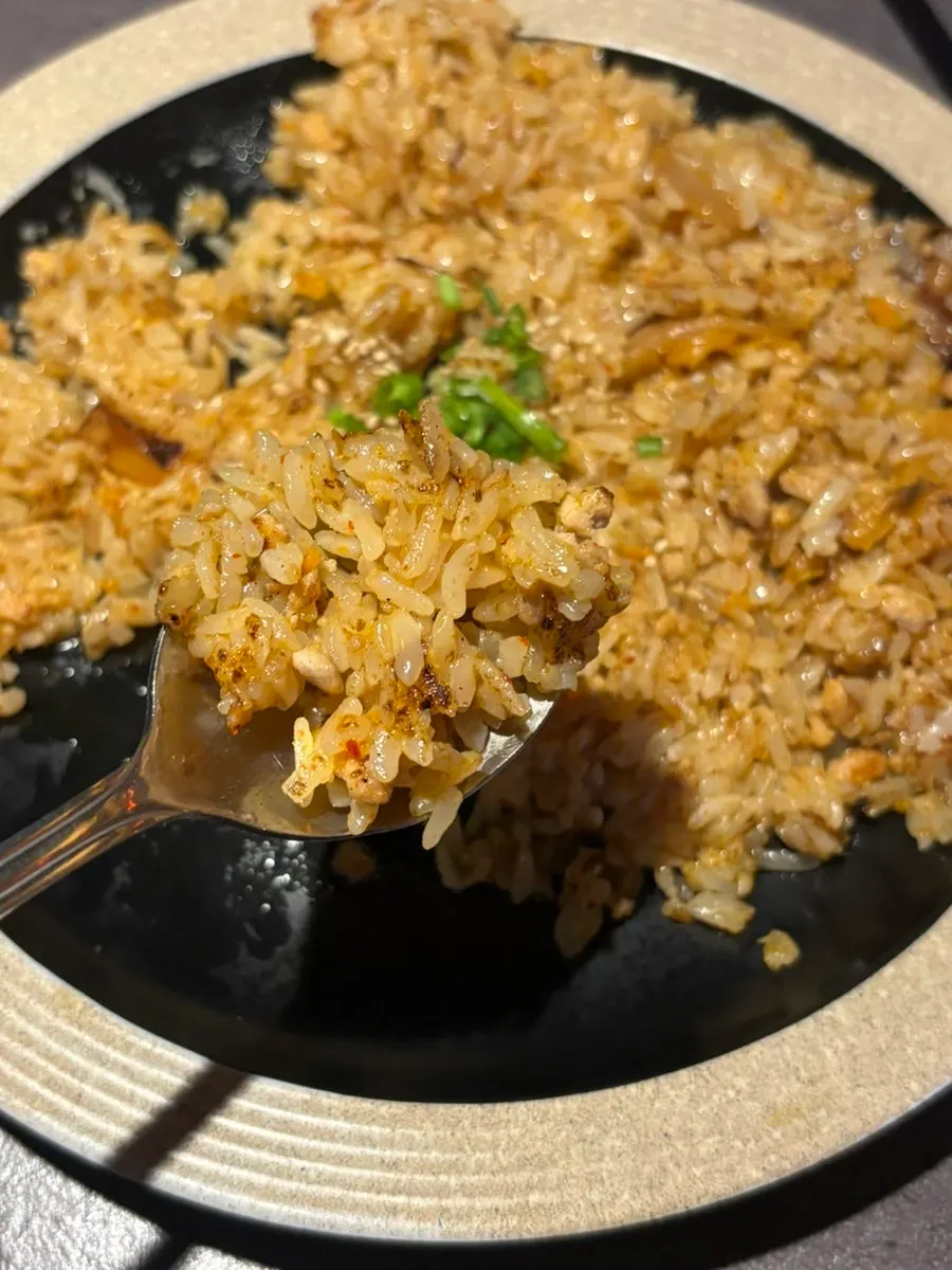 Rich aged-kimchi fried rice