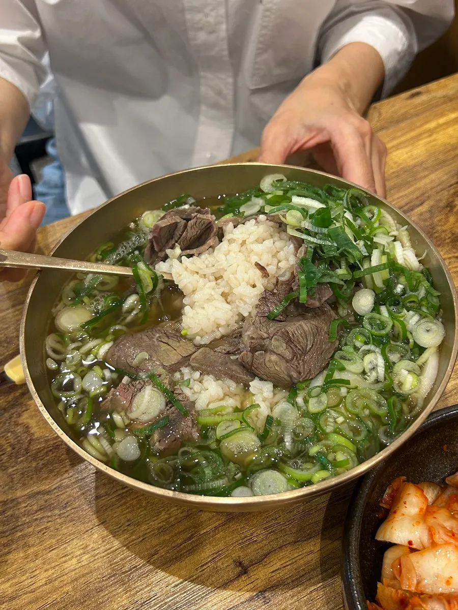 Special gomtang packed with beef inside