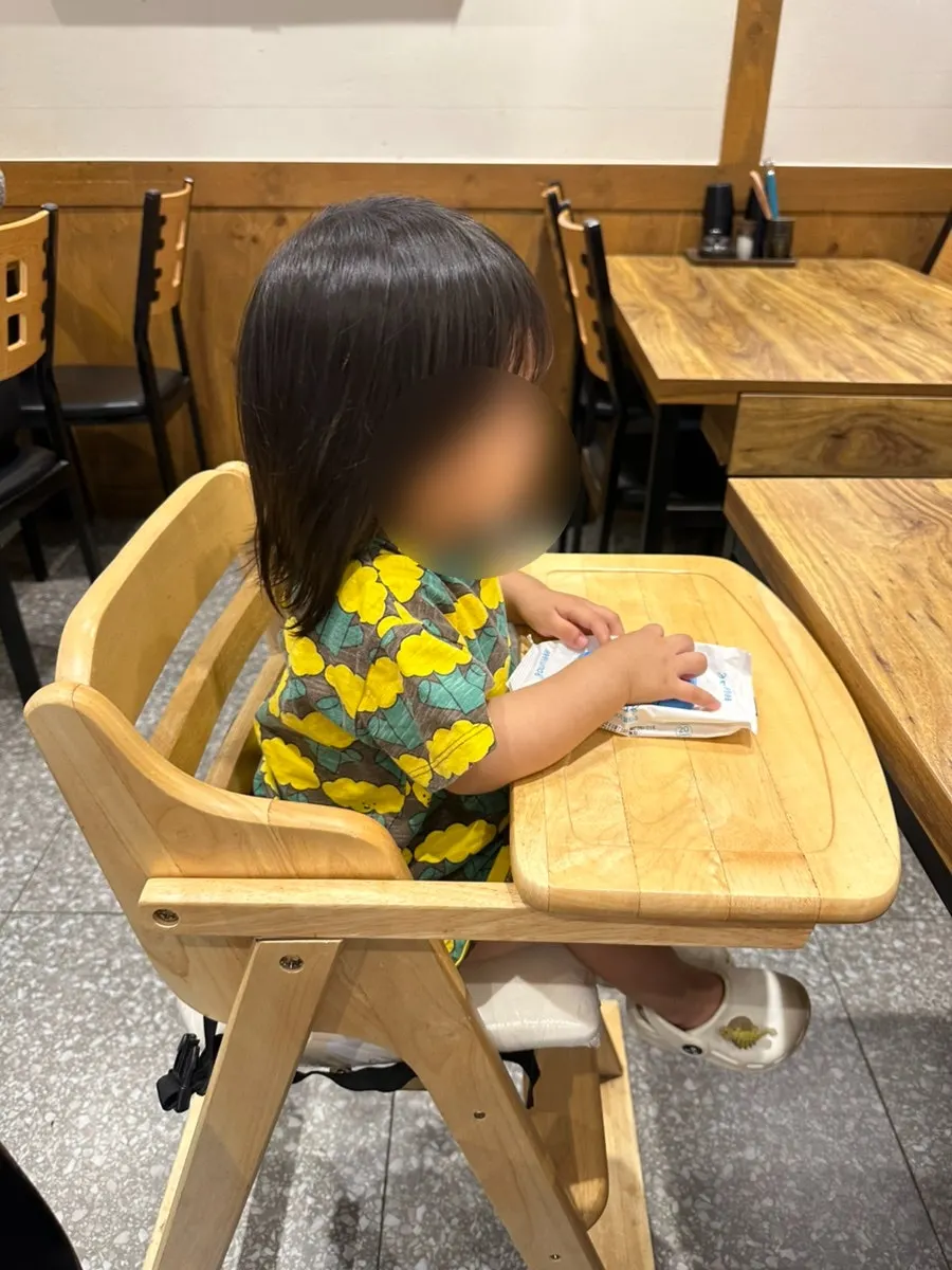 Baby chair at Geumnyeong Gomtang