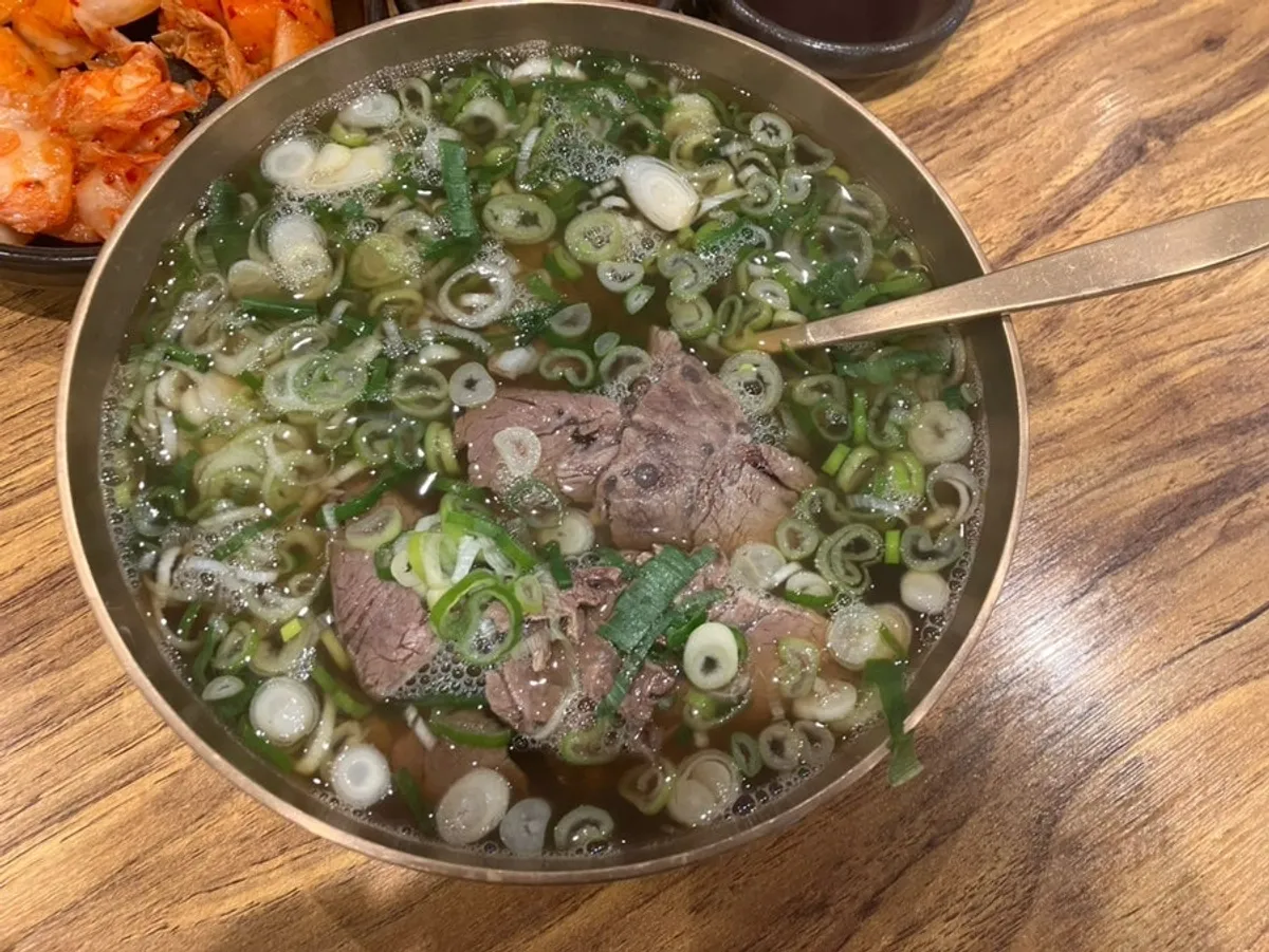금녕곰탕 토렴식 한우곰탕 한 그릇