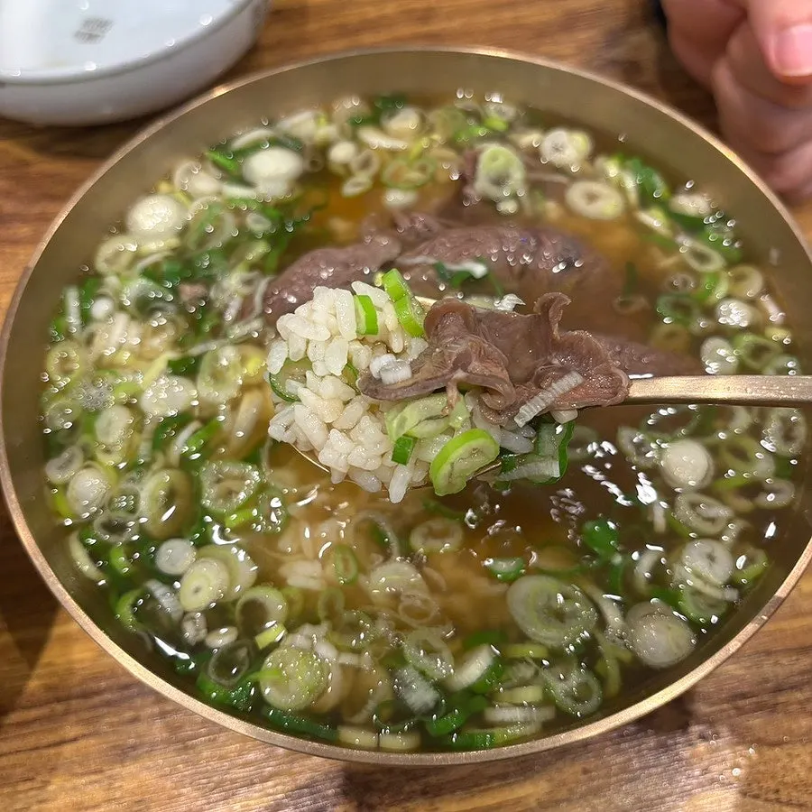 Special gomtang and pho