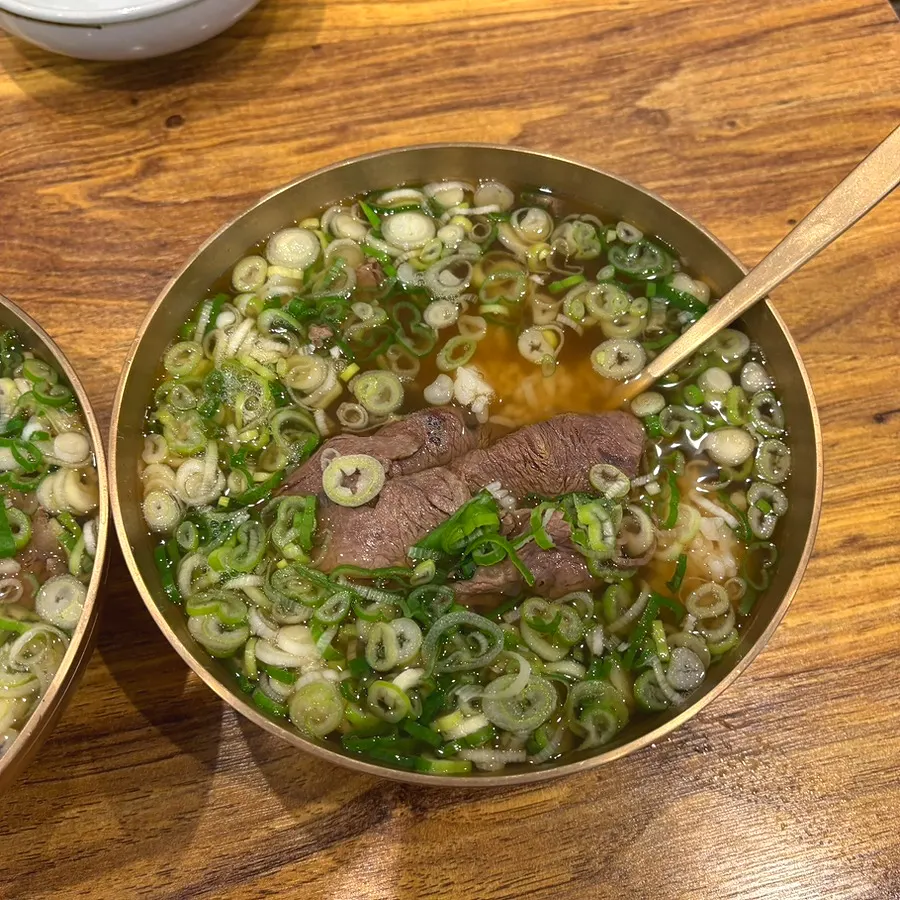 Gomtang with rich broth