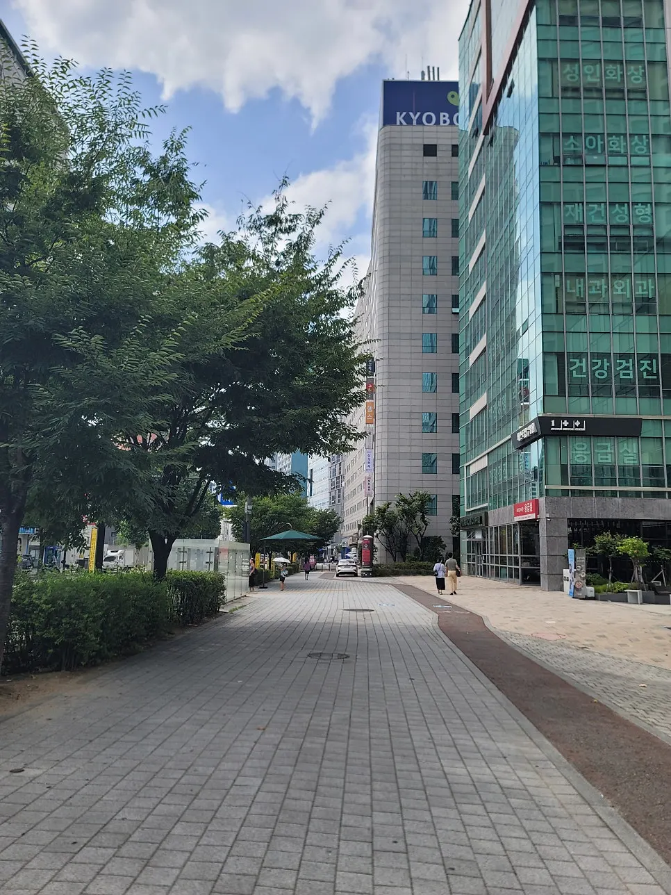 상왕십리역에서 왕십리센트라스로 향하는 길