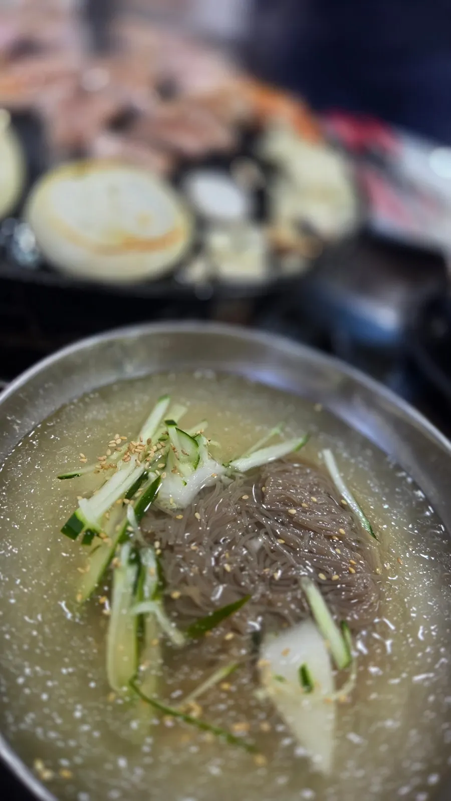 고기 식사 상차림