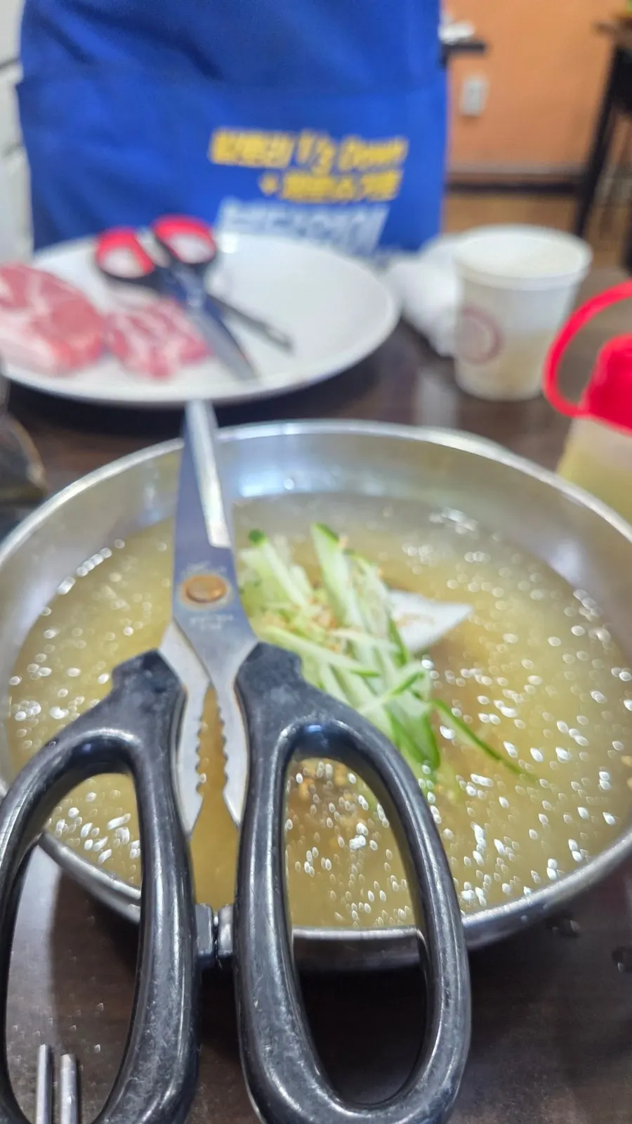 고기와 함께 즐긴 사이드 메뉴