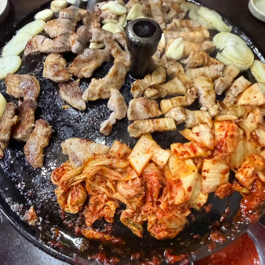 Chewy grilled skirt meat