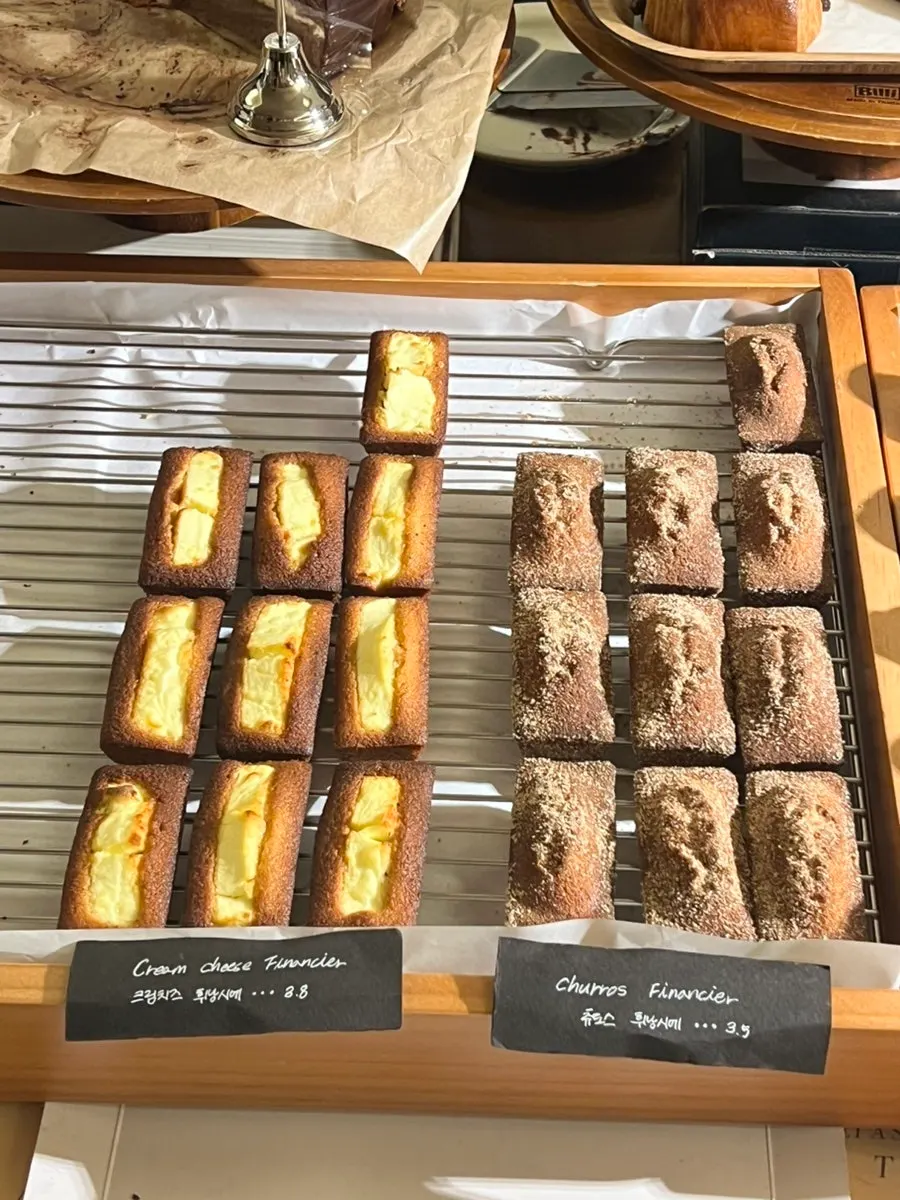 Financiers and madeleines