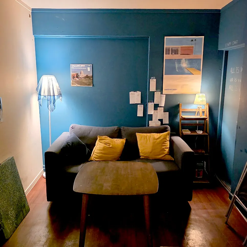 Cozy, date-friendly sofa seats
