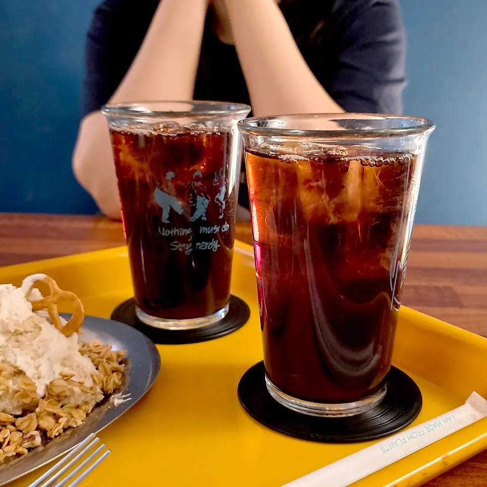 A slowly brewed cup of cold brew