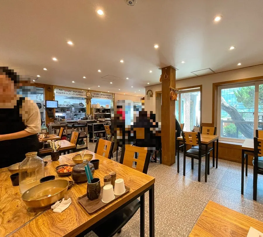 Tidy open kitchen
