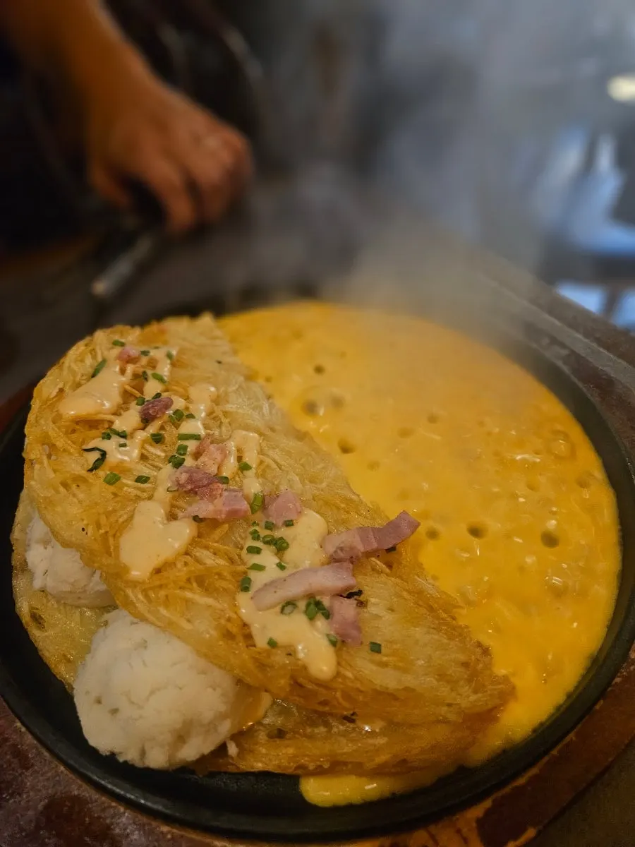 치즈가 듬뿍 올라간 뽀글치즈감자전