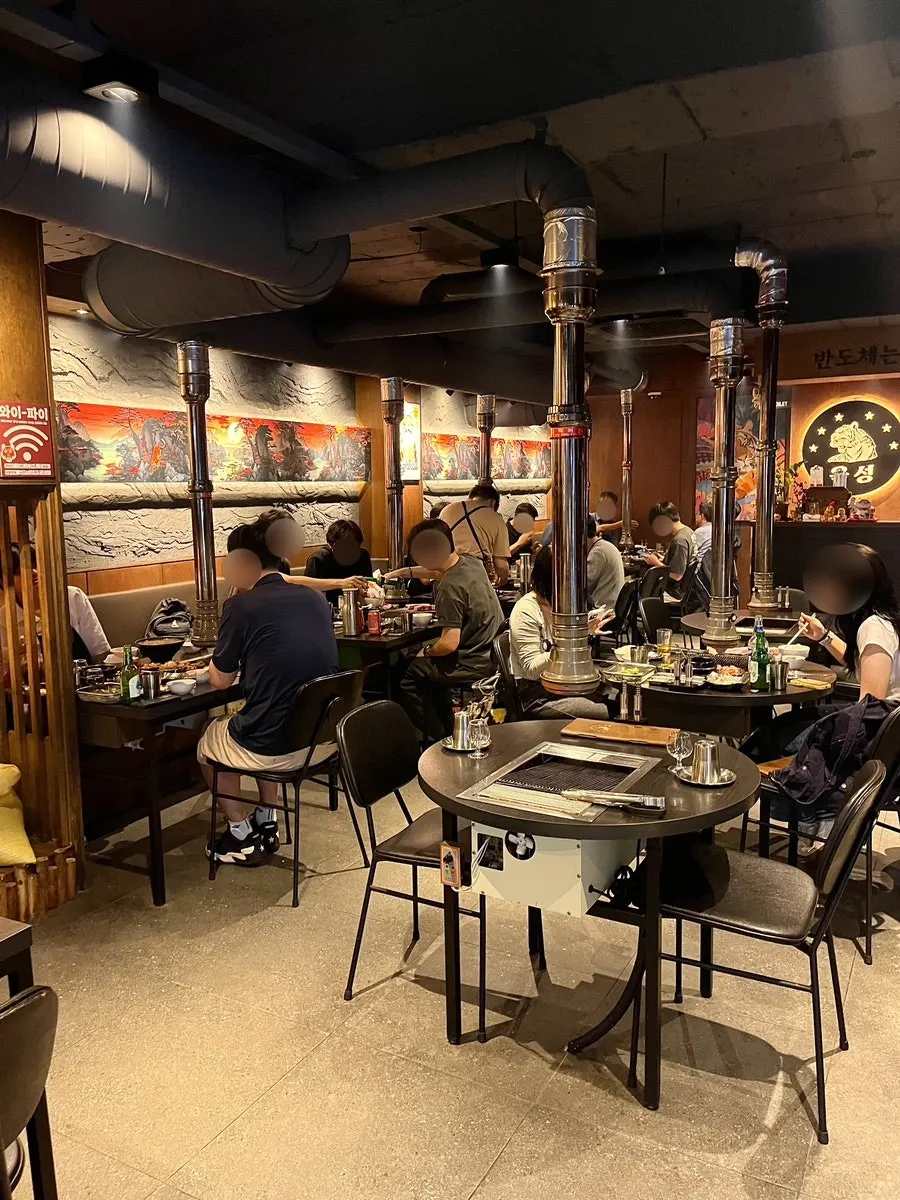 Inside Yukseong near Sangwangsimni Station
