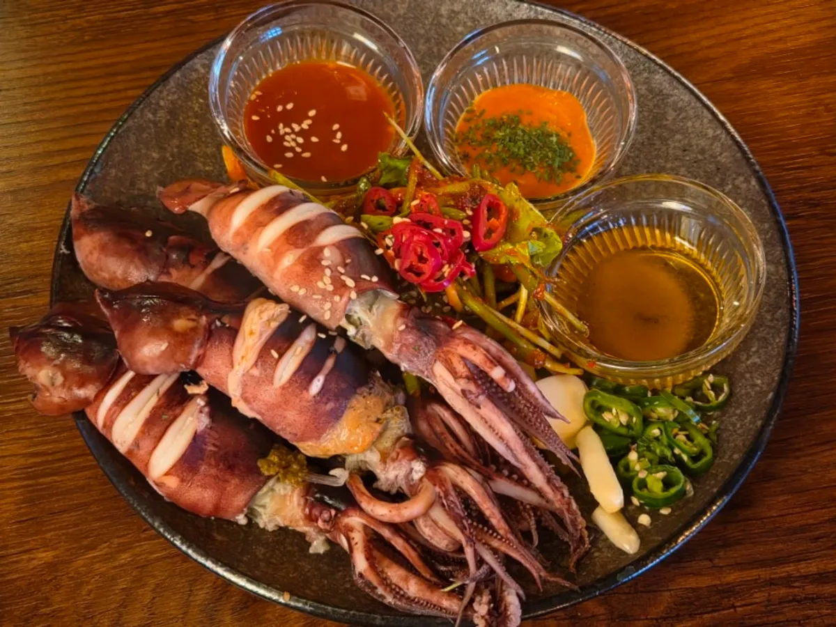 100원에 받은 시원한 생맥주 한 잔