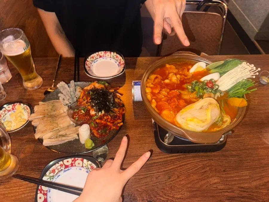 와르르맨숀 방이점 안주와 생맥주