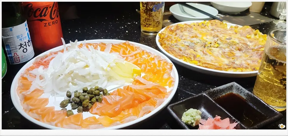 Potongan pinggir corn cheese jeon