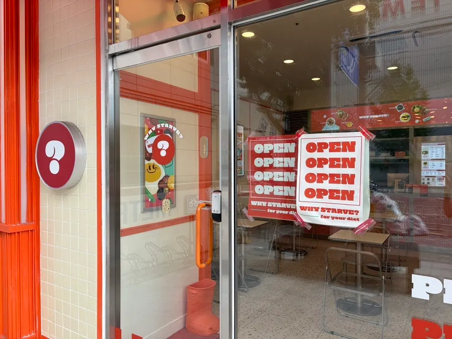Shop selling protein boxes and salads