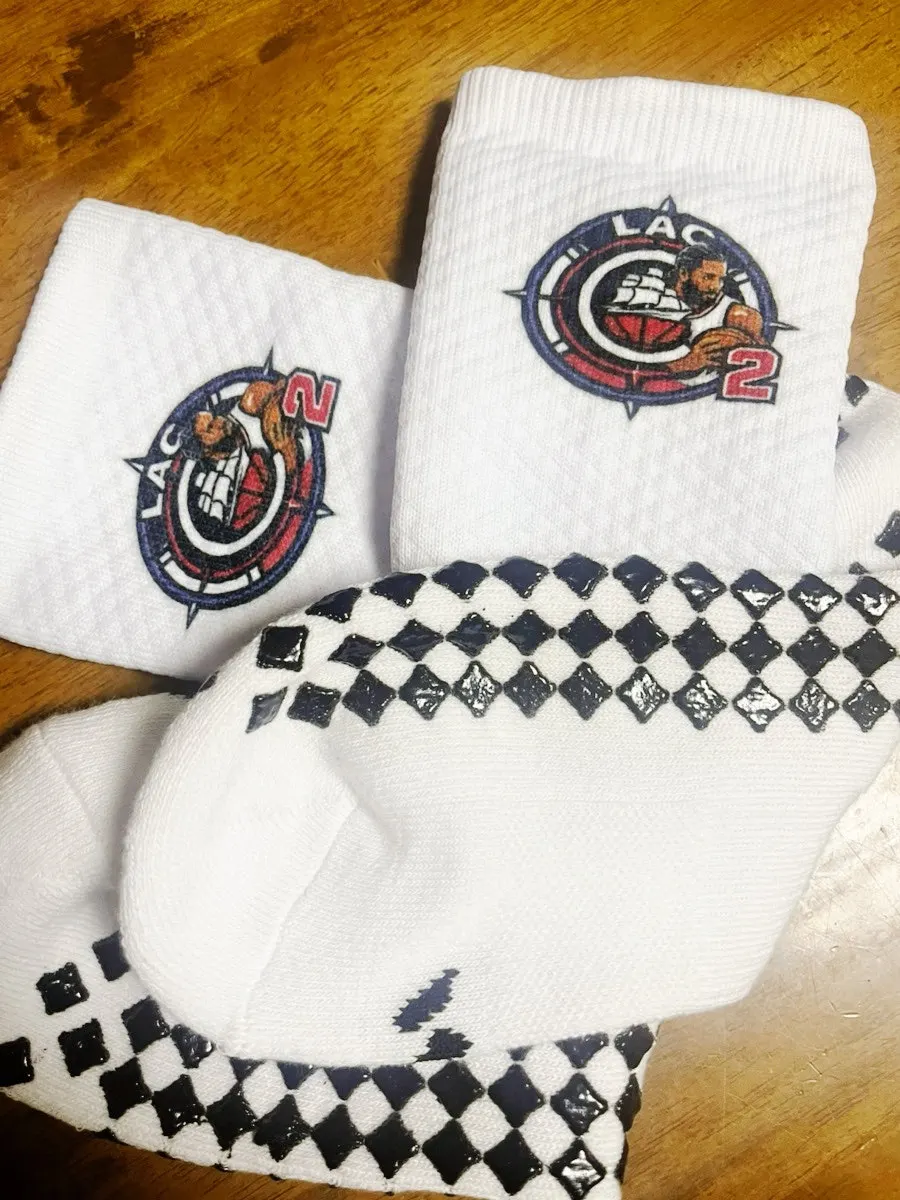 WINABLE custom socks made with a personal design