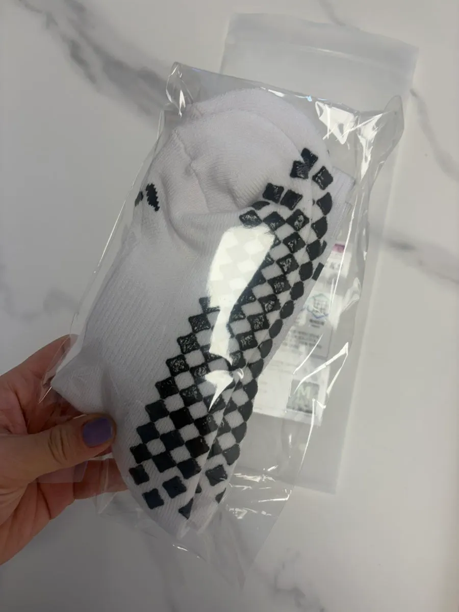 Sports socks customized with nickname lettering