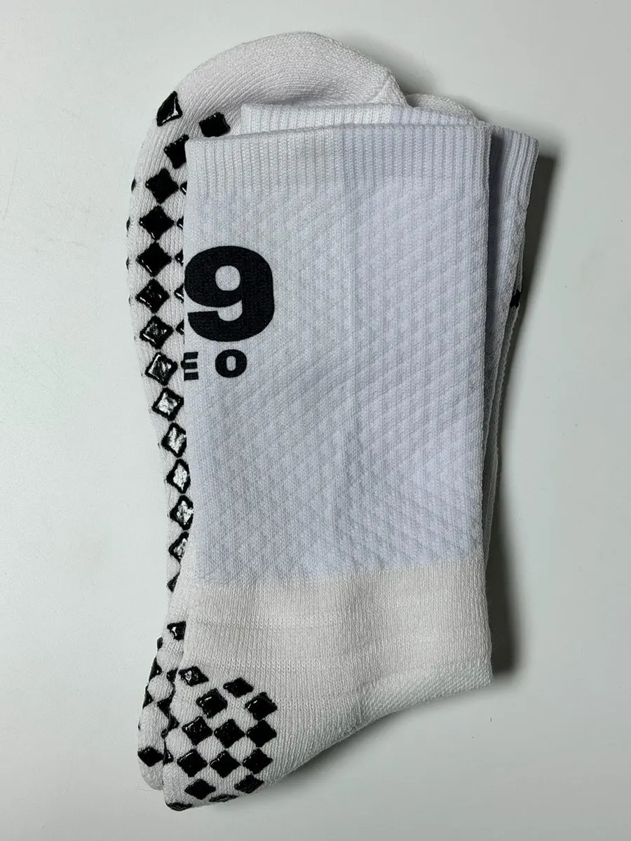Custom socks with English text and a number