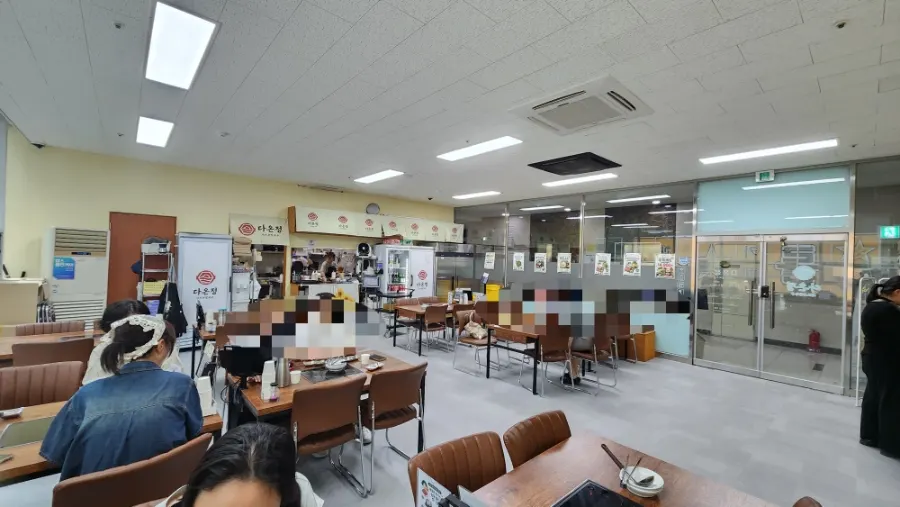 Clean and comfortable restaurant interior