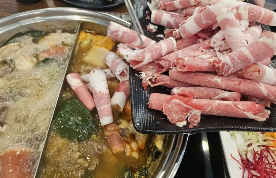 아이와 함께 먹는 샤브샤브