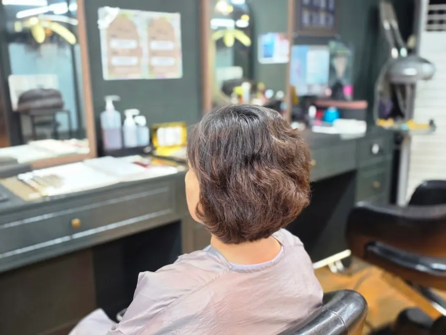Drooping root volume at the crown before treatment