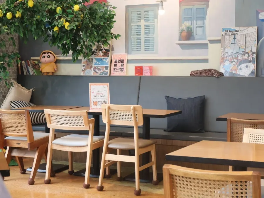 Seating inside Withwich