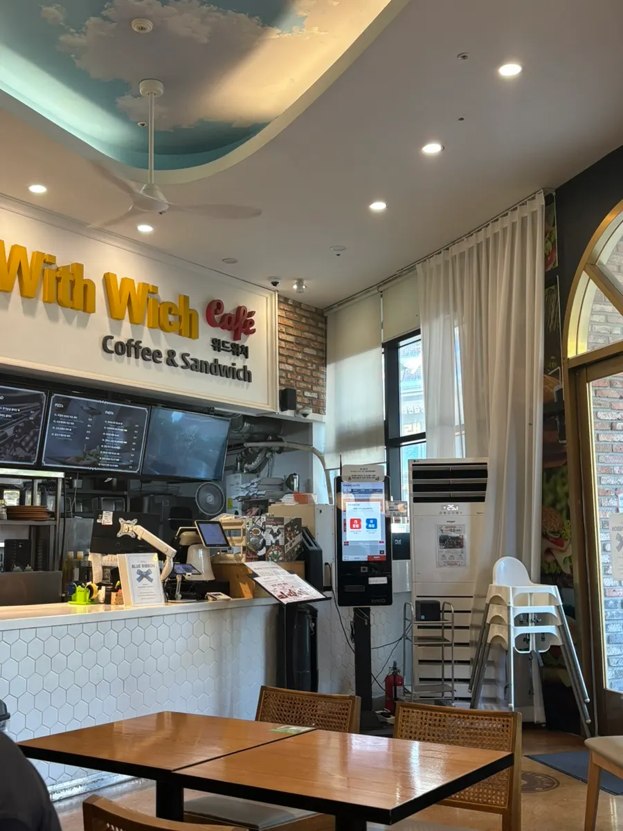 Inside Withwich, busy with customers at 11am