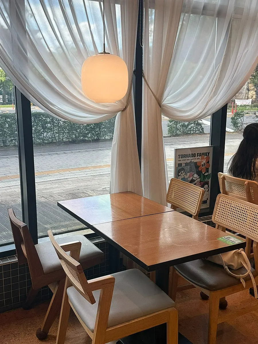 Customers seated inside Withwich's dining hall