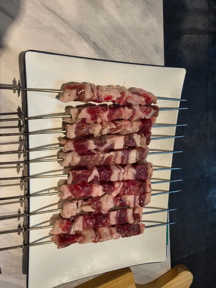 追加で注文した一般羊肉串