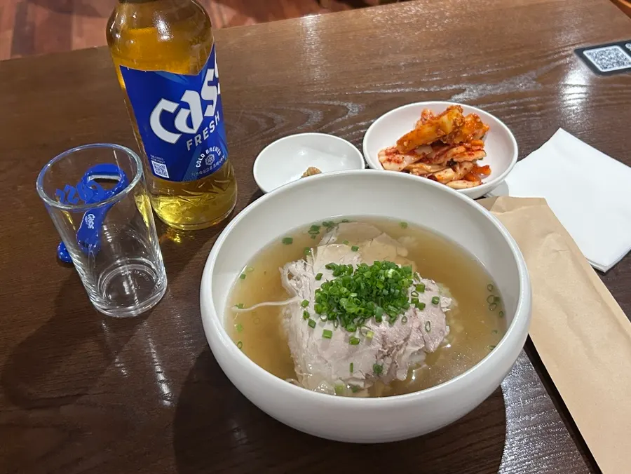 인사동 곰탕집 월하동 첫 사진
