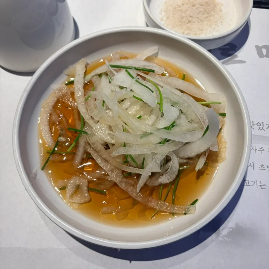 ウォナンミョンガの小皿おかず