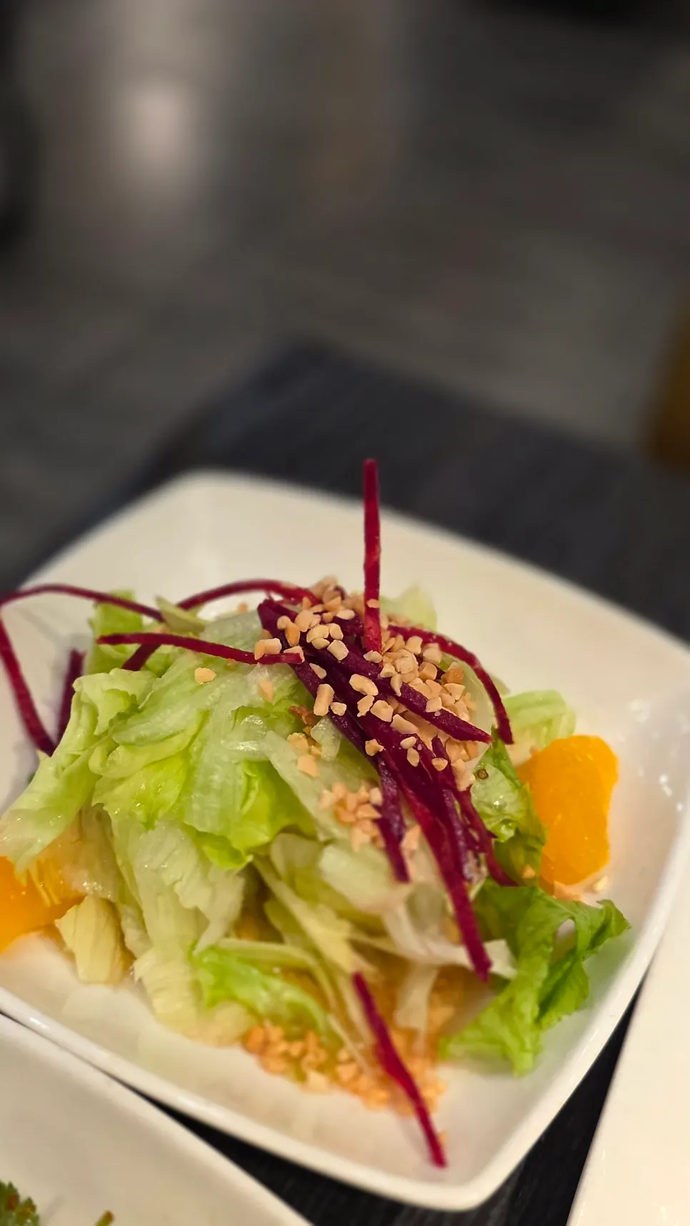 A grilled piece of Wonang seasoned galbi
