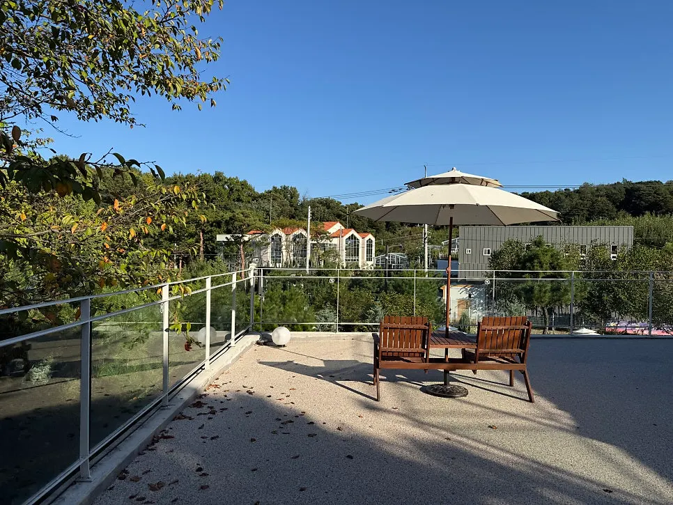 Open view from the 2nd floor terrace