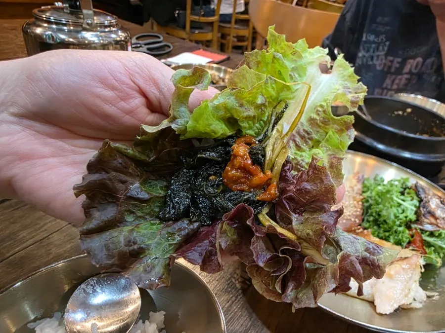 나물과 장아찌, 쌈채소 반찬